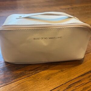 Cream Cosmetic Bag
